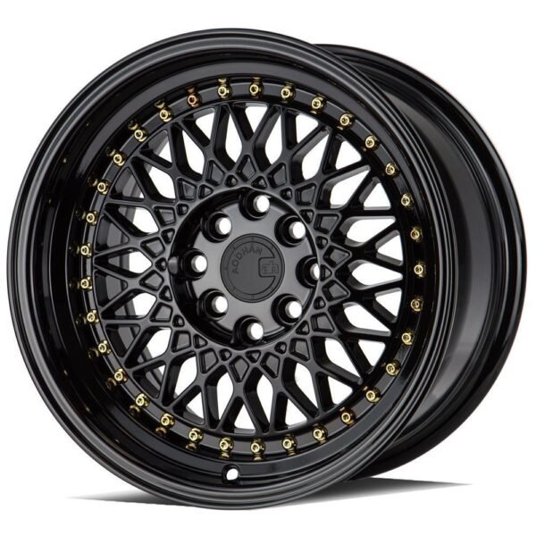 AodHan AH05 Wheels - 4x100/114.3 16x8.0" +15mm Offset - Gloss Black