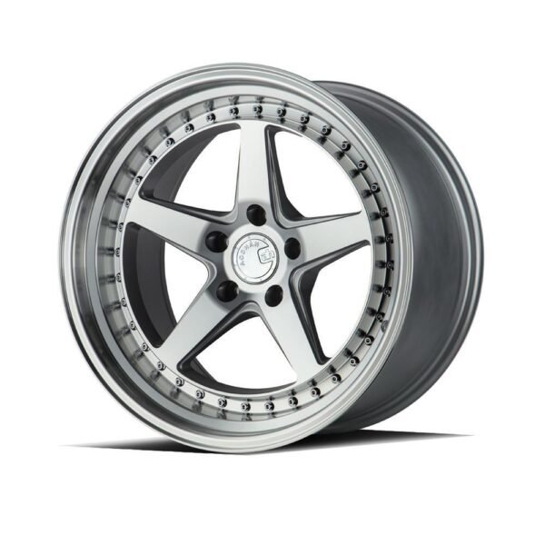 AodHan DS05 Wheels - 5x100 18" - Silver w/Machined Face