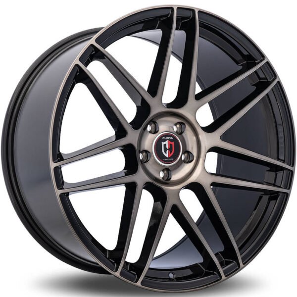 Curva Concepts C300 Series Blank 24x10in. 35mm. Offset Wheels (C300-2410BLNK160M3573BMFT)