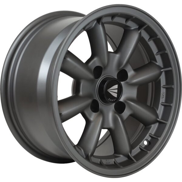 Enkei Compe 4x100 15" Wheels in Gunmetal Gray