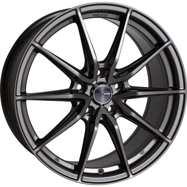 Enkei Draco 5x114.3 15" Wheels in Anthracite Gray