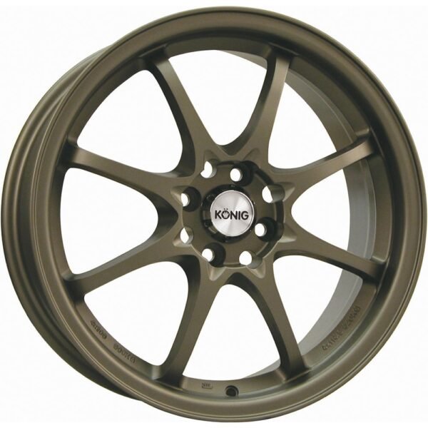 Konig Helium 4x100 Bolt 15" Size Wheels in Bronze
