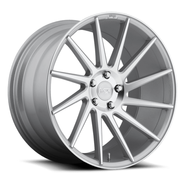 Niche M112 Surge 5x114.3 20" Silver & Machined Wheels