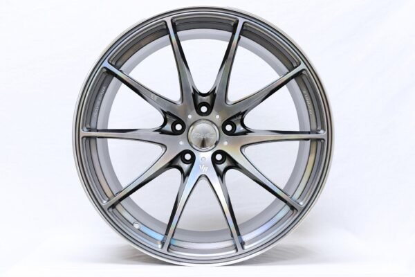 Volk G25 5x114.3 20" Mercury Silver II Wheels